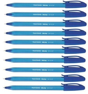 Długopis niebieski Paper Mate INKJOY 100XF 10szt.