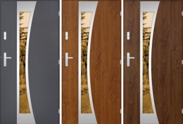 ПОЛЬСКИЕ НАРУЖНЫЕ ДВЕРИ INOX SOME 55MM 90