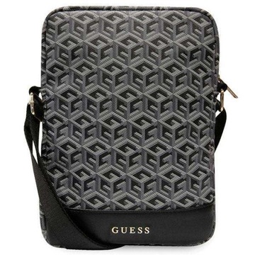 Guess Torba GUTB10HGCFSEK 10" czarny GCube Stripe Tablet Bag