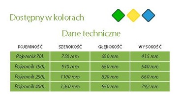 Контейнер для песка и соли, песочница, 70л.