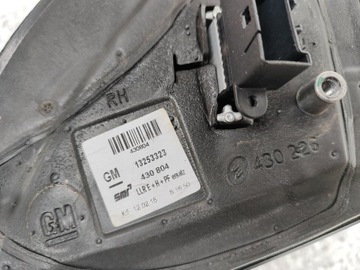 Opel Astra H HB 07-14 Корпус Правое зеркало 7pin Eu Lift