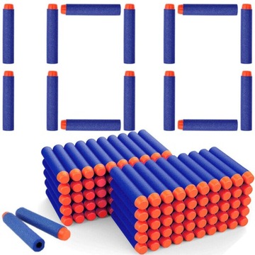 STRZAŁKI DO WYRZUTNI PISTOLETÓW DO NERF N-STRIKE ELITE 100 SZT