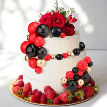 ТОПЕР ШАРЫ ШАРИКИ НА ВЫБОР ФИОЛЕТОВЫЙ ДЕКОР ТОПЕР ТОРТ 984