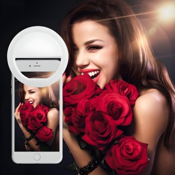 КОЛЬЦЕВАЯ МИНИ-ЛАМПА ДЛЯ СЕЛФИ ДЛЯ ПЛАНШЕТА