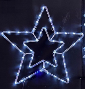 LED РОЖДЕСТВЕНСКАЯ ЗВЕЗДА, РОЖДЕСТВЕНСКАЯ ЕЛКА ЗМЕЯ, 60см