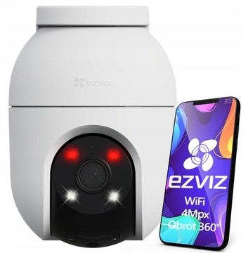 Kamera WiFi 5Mpx 2K+ Dual Light Zewnętrzna C8C 3K Śledzenie obiektu