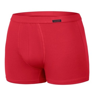 Bokserki męskie Cornette Authentic Perfect Mini 223 czerwone red r. XXL
