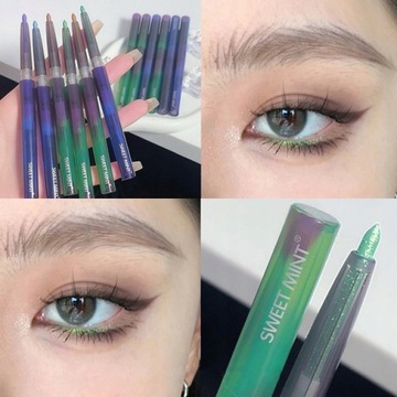 Карандаш-подводка для глаз Shiny Diamond Green Gold Purp