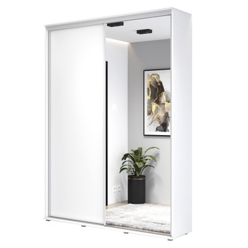 Szafa przesuwna VERA - 1 LUSTRO 160x242x45 WYSOKA
