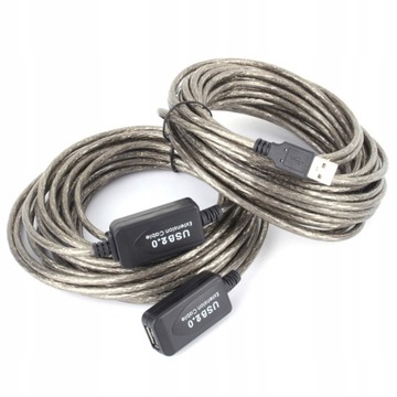 Удлинительный кабель USB 2.0 15 м АКТИВНОЕ РАСШИРЕНИЕ