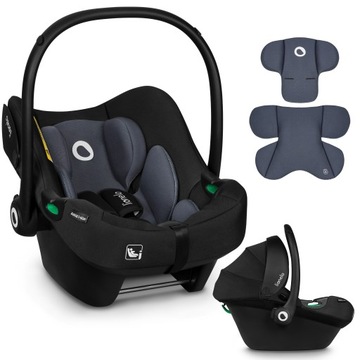 Fotelik samochodowy nosidełko 0-13kg40-87cm CERTYFIKAT ADAC Lionelo Astrid