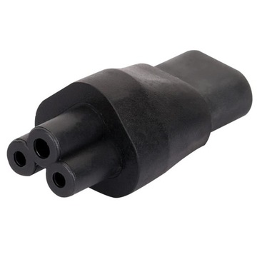 1 x adapter C5 do C8, zasilacz IEC 320 C5 do C8, zasilacz