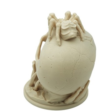 Череп «Поцелуй пустыни» с пауком - башня с кубиками - Череп «Поцелуй пустыни»