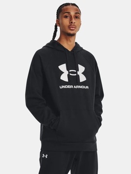 BLUZA MĘSKA Z KAPTUREM UNDER ARMOUR DRESOWA SPORTOWA BAWEŁNA 1379758