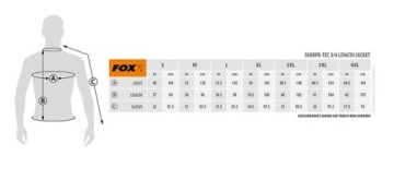Куртка Fox Sherpa-Tec длиной 3/4 XXL. Размер: XX-Large (XXL).