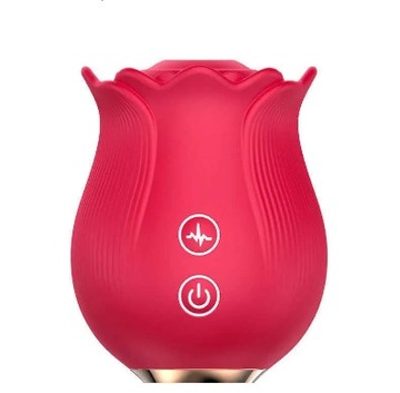 Stymulator łechtaczki wibrator ssący masażer SMART AIR Czerwony