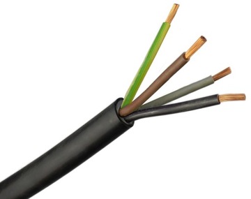 Przewód Kabel 4x2,5 OW gumowy