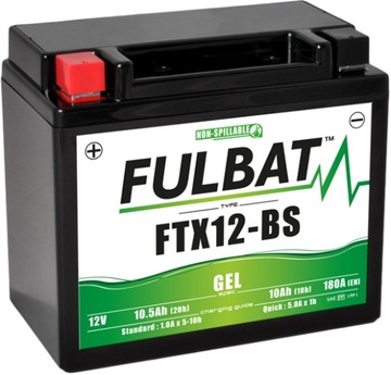 Akumulator Fulbat 12V 10.5Ah 180A pomocniczy do Volvo