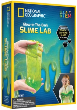 ZESTAW NATIONAL GEOGRAPHIC ŻEL SLIME ŚWIECĄCY