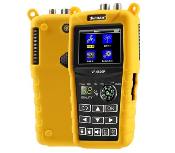 КОМБИНИРОВАННЫЙ ИЗМЕРИТЕЛЬ FindSAT VF-6800P DVB-S2 DVB-T2/C