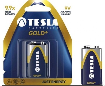 BATERIA 9V TESLA ALKAICZNA
