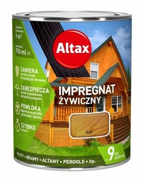 ALTAX Impregnat Żywiczny 0,75l DĄB