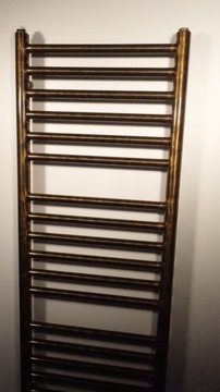 GRZEJNIK ŁAZIENKOWY 1060X500 MOSIĄDZ ANTYCZNY