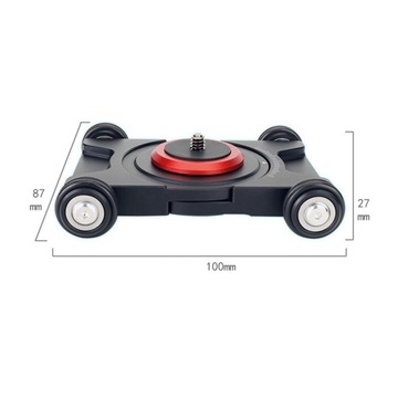 Профессиональная камера Skater Dolly Rolling Slider Smooth Wheels Vedio