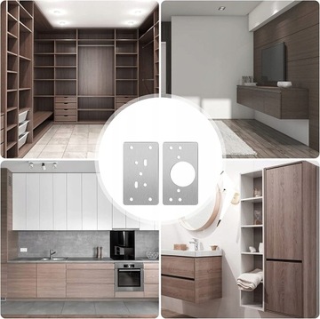 РЕМОНТНАЯ НАКЛАДКА ПЕТЛИ ДЛЯ РЕМОНТА ШКАФА 8x