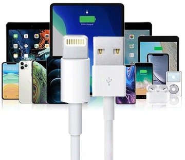 КАБЕЛЬ ЗАРЯДКИ 2М USB LIGHTNING 2IN1 IPHONE TURBO