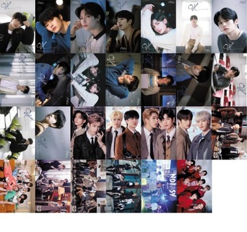 55 шт./компл. фотокарточки Kpop Stray Kids, тайм-аут, ломо-карты, фотокарточки для мальчиков