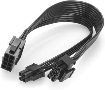 Kabel zasilający 12V CPU 8 Pin do ATX 8+4 Pin