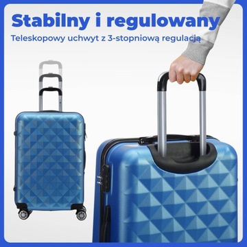 БОЛЬШОЙ ДОРОЖНЫЙ ЧЕМОДАН XL 28 ДЮЙМОВ, СУМКА из АБС-пластика для багажа