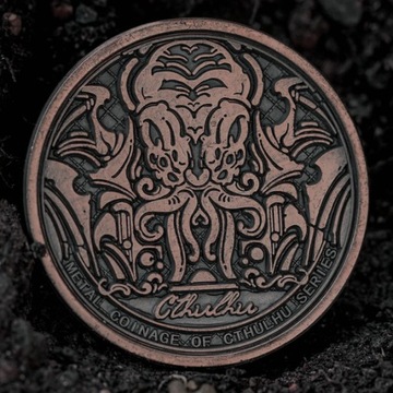 Набор мифологии CTHULHU из 4 металлов LARP RPG RPG