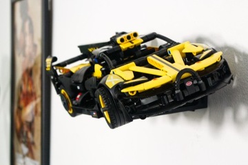 Bugatti Bolide 42151/42152 - Uchwyt Na Ścianę Na LEGO - Poziomy i Pionowy