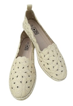 EVENTO NEWS ŚLICZNE ESPADRYLE BALERINKI 2417 R.40