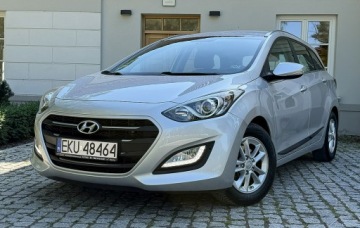 Hyundai i30 II Wagon Facelifting 1.6 CRDi 136KM 2016 Hyundai i30 Navi Kamera LED Gwarancja