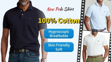 Top Quality 2022 Solid Color Mens Polos Shirts 100