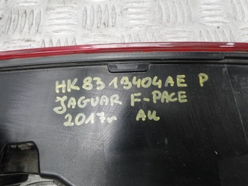 JAGUAR F-PACE 2017R SVĚTLO SVĚTLA ZADNÍ