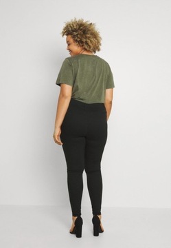 MISSGUIDED PLUS DŁUGIE SPODNIE JEANSOWE 3XL