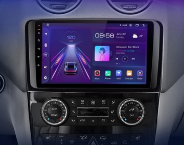 Radio Android GPS MERCEDES W164 WiFi ML GL 6/128