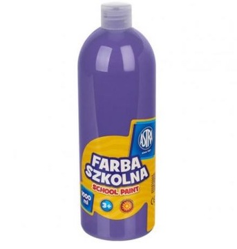 Farba szkolna ASTRA 1000 ml - fioletowa