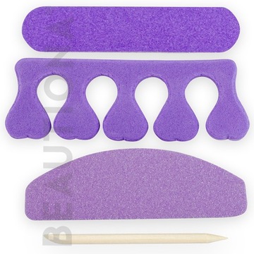 ZESTAW AKCESORIA DO MANICURE I PEDICURE NARZĘDZIA