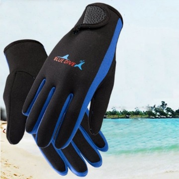 RĘKAWICE DO SNORKELOWANIA OCIEPLANE UNISEX ELASTYCZNE DOPASOWANIE