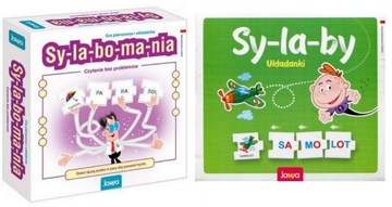 SYLABOMANIA gra planoszwa + SYLABY UKŁADANKI