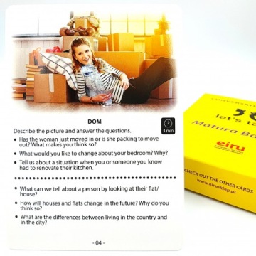 Карточки для разговора - Давайте поговорим - MATURA BASIC 2