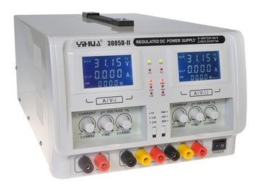 Zasilacz laboratoryjny DC potrójny Yihua 3005D-II