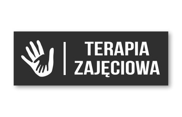 Tabliczka Terapia Zajęciowa 20x7cm PCV 3mm UV