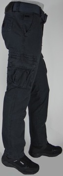 АНТРАЦИТ Брюки-карго стрейч с поясом r33 IT. Различные размеры