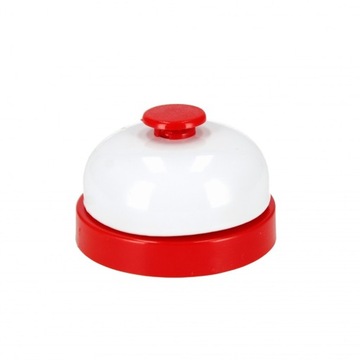 Разноцветный колокольчик для приема гостей 7,5 см — идеально подходит для игры, приема и офиса.